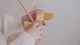 Wooden Push Toy Duck, Pink
