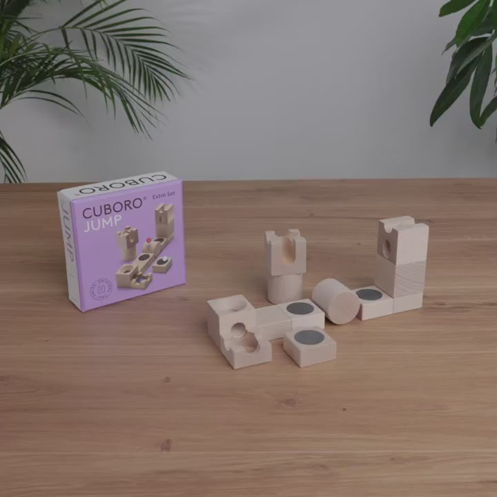 CUBORO Marble Run Extra Set, Jump