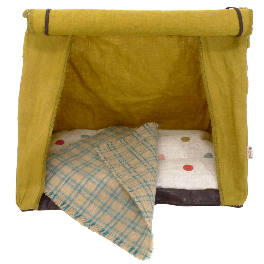 Maileg Happy Camper Tent, Olive - Final Sale