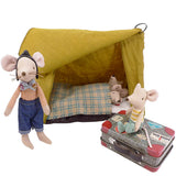 Maileg Happy Camper Tent, Olive - Final Sale