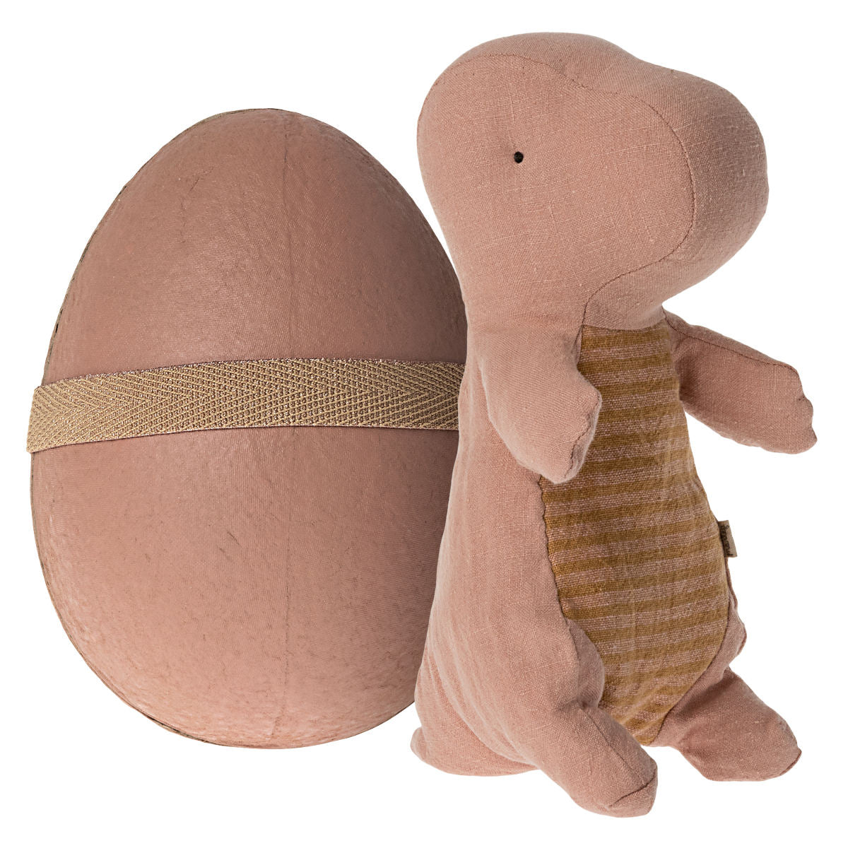 Maileg Gantosaurus in Egg, Small - Old Rose