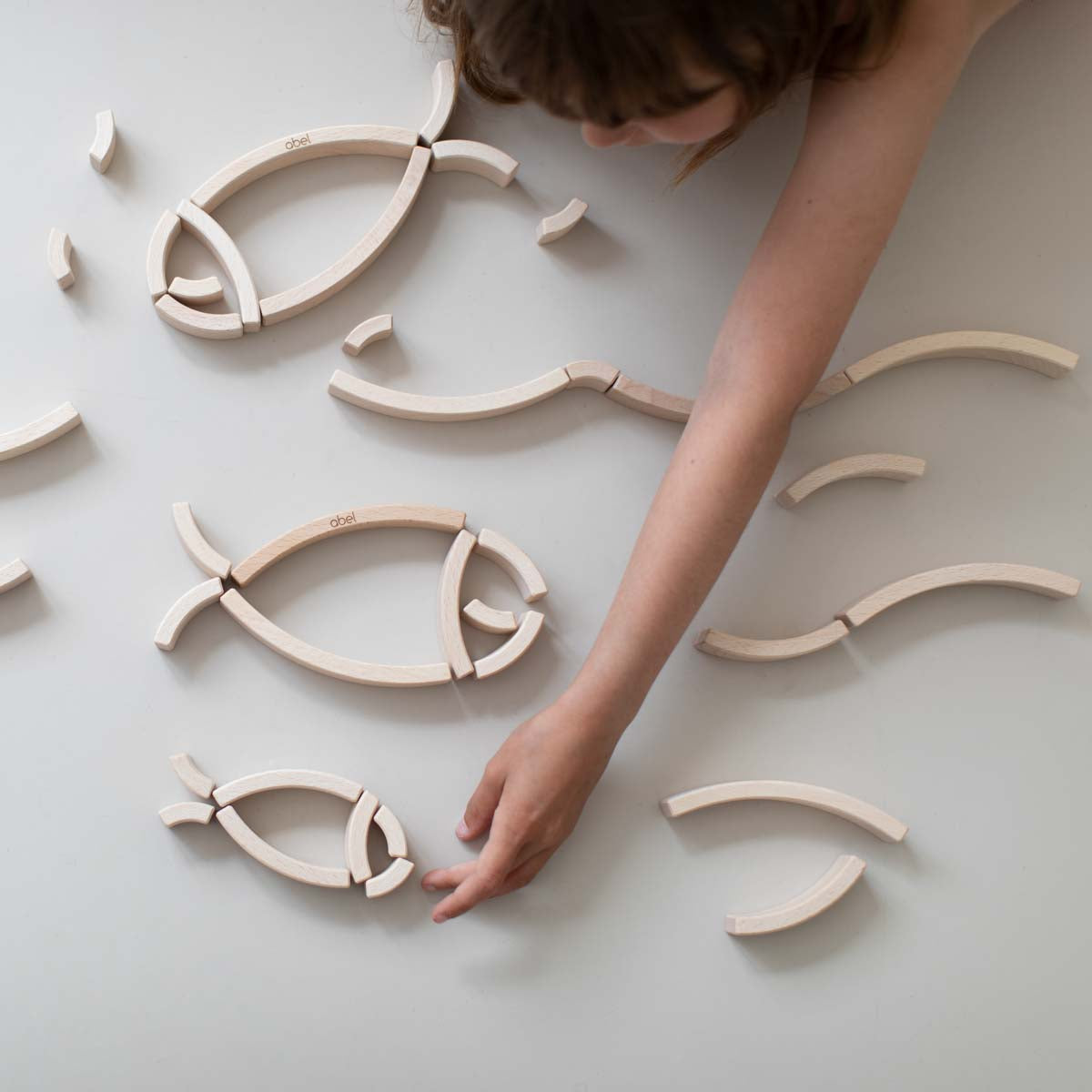 Abel Mini Golden Ratio Wooden Arch Blocks