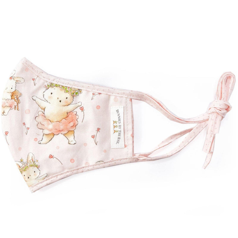 Fabric Face Mask for Kid, Blossom Bunny.