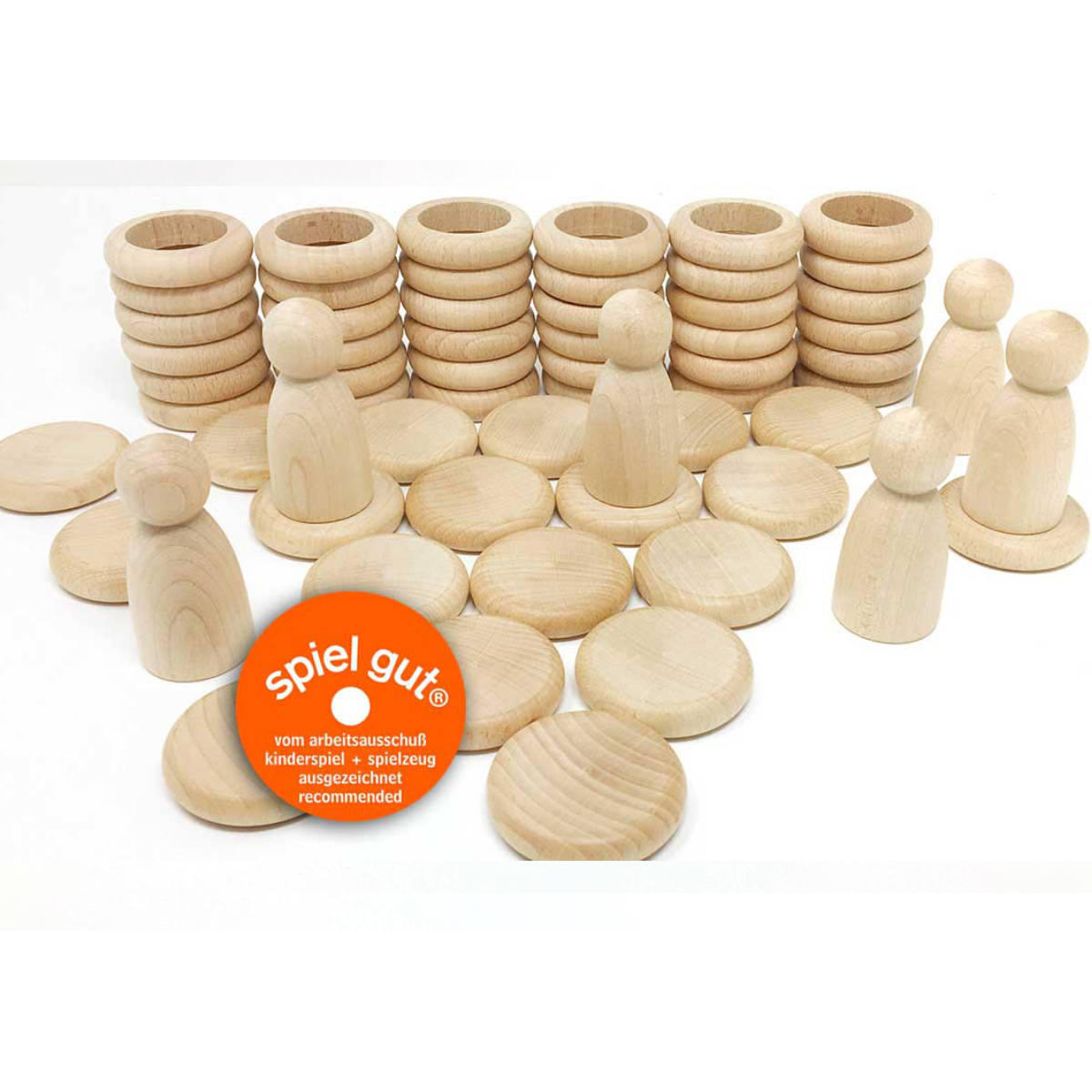 Grapat Nins, Rings, and Coins, Natural – My Sweet Muffin