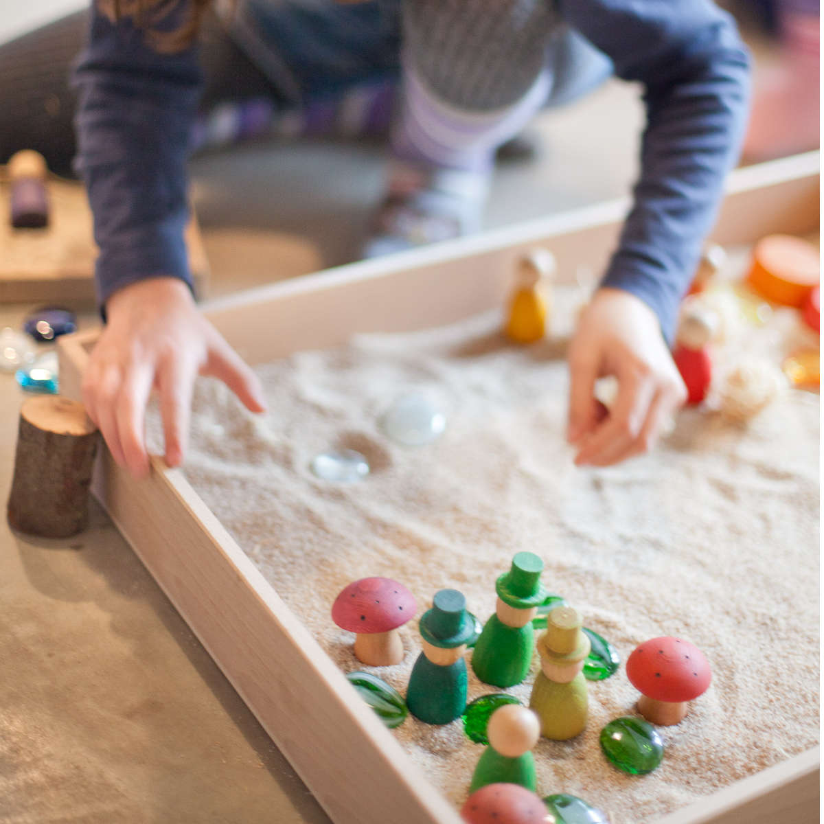 Grapat Wooden Play Box