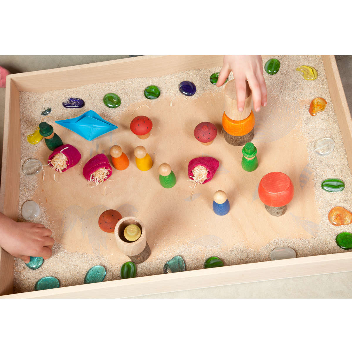 Grapat Wooden Play Box