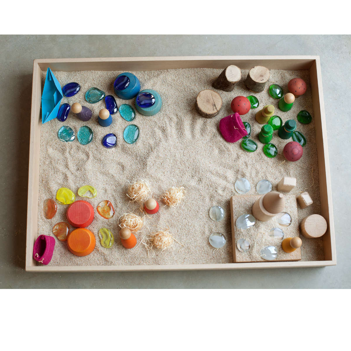 Grapat Wooden Play Box