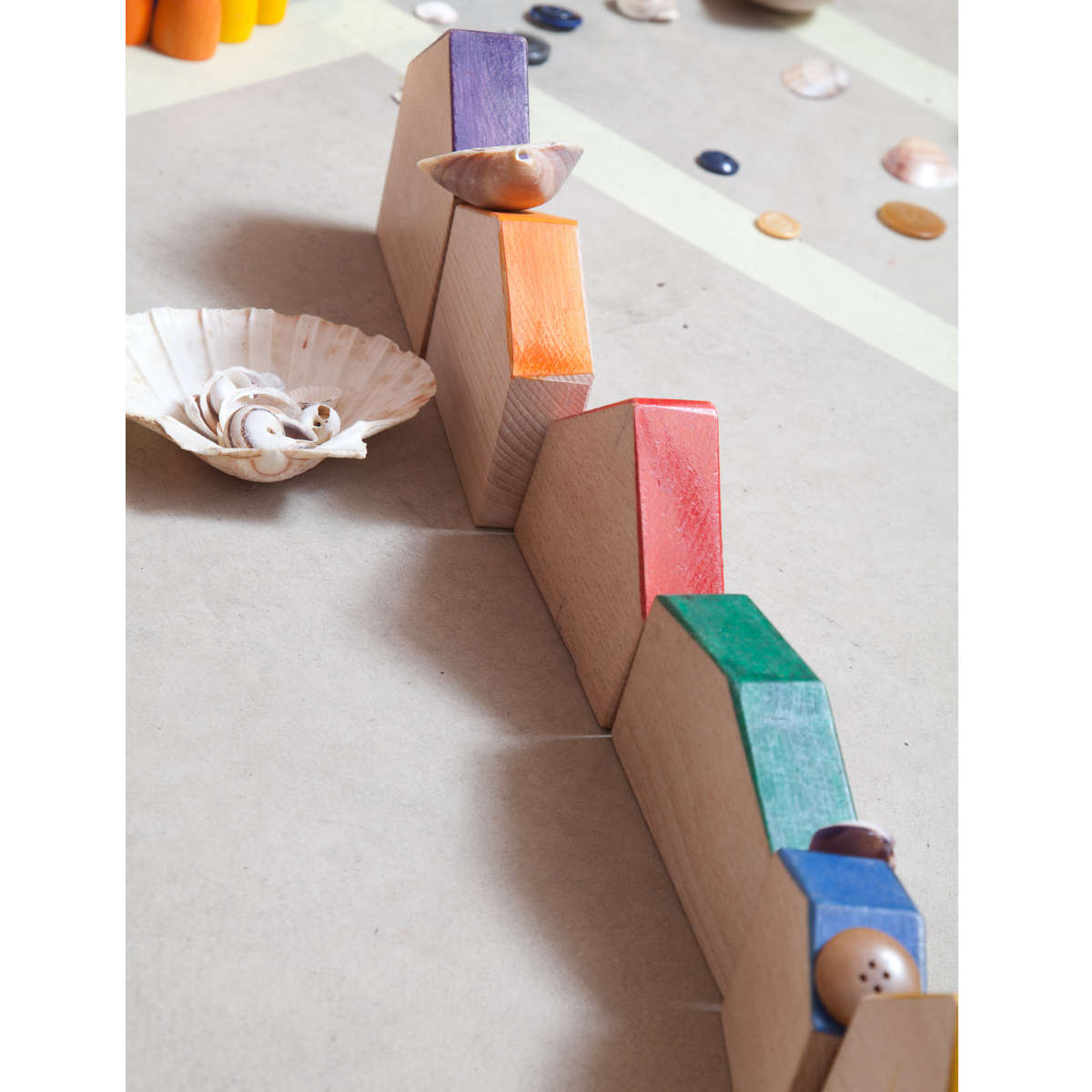 Grapat Wooden House Set