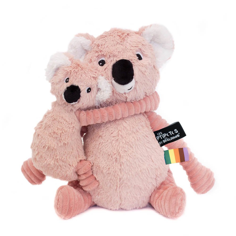 Les Deglingos Les Ptipotos, Koala Mum & Baby Pink – My Sweet Muffin