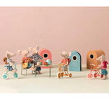 Maileg Tricycle Mouse outfit with Brown Bag for Big Brother/Sister Mouse