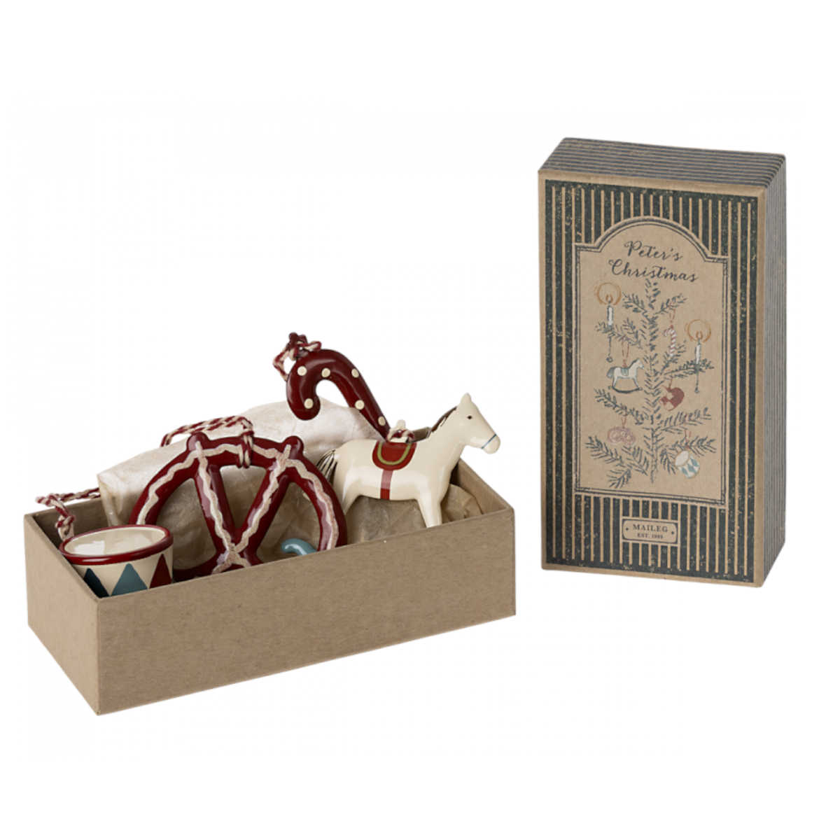 【希望者のみラッピング無料】 Ornaments Holiday Maileg Set, Sweet My – Christmas Peter`s ラッピング・包装