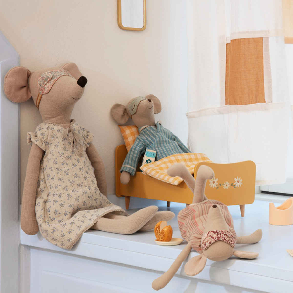 Maileg Medium Mouse, Pajamas