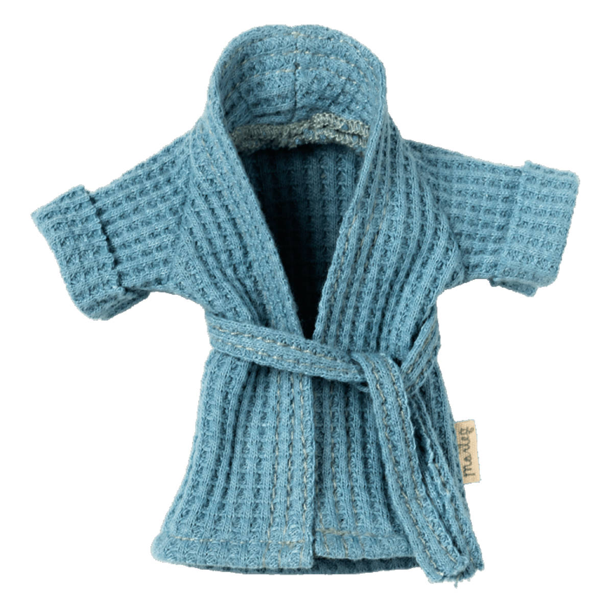 Maileg Bathrobe for Mom/Dad Mouse, Dusty Blue