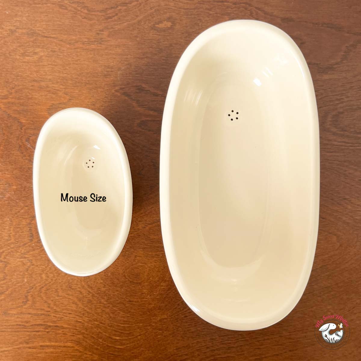 Maileg Mouse size Doll House Bathtub
