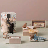 Maileg Big Sister Mouse in a Box, Sleep Dress