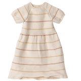 Maileg Size 4 Doll Clothes, Striped Knitted DressShirt
