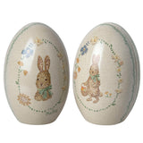 Maileg Metal Nesting Easter Eggs, Green