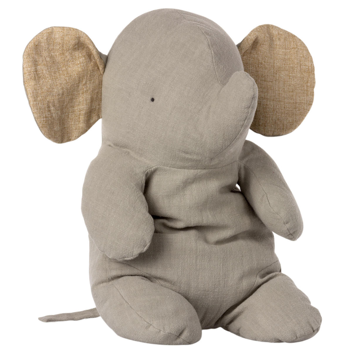 Maileg Safari Friends Large Elephant, Grey