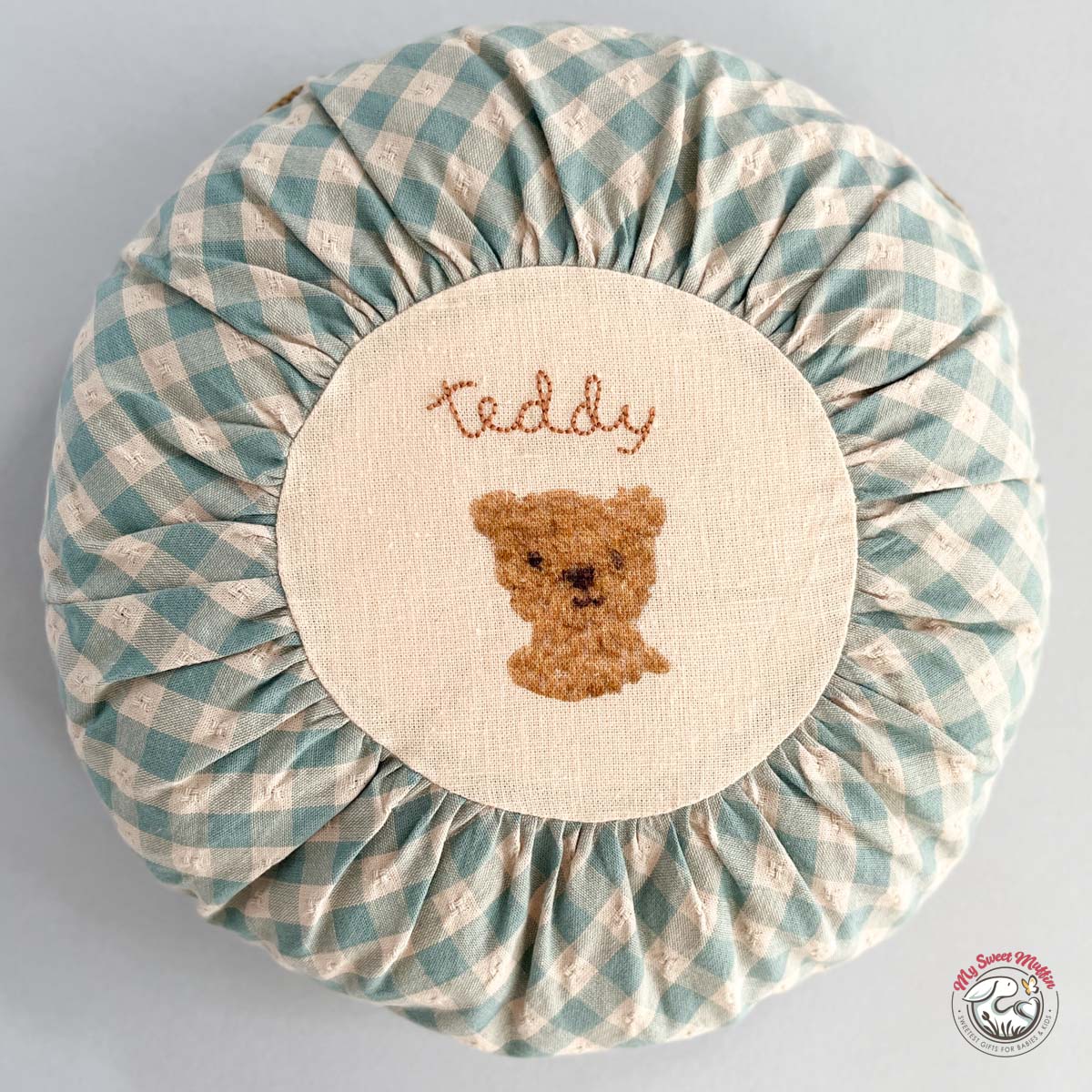 Maileg Small Teddy Round Cushion