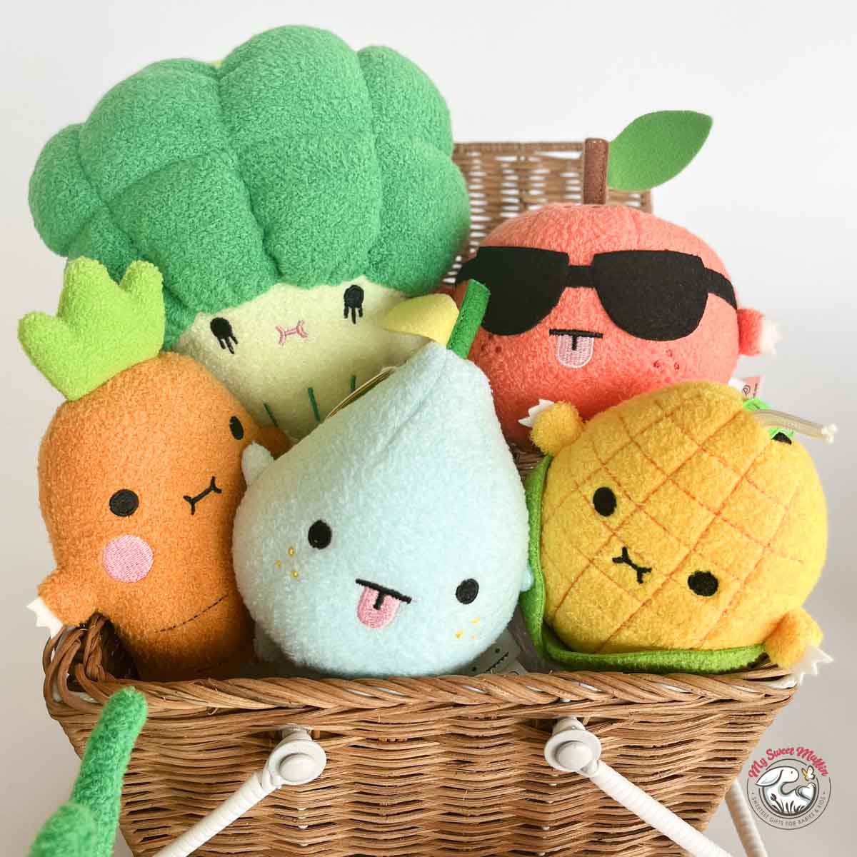Noodoll Mini Plush Toy, Ricesuma