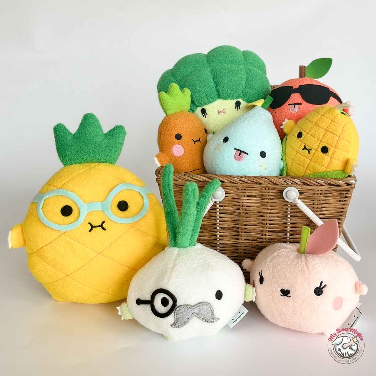 Noodoll Mini Plush Toy, Ricesuma