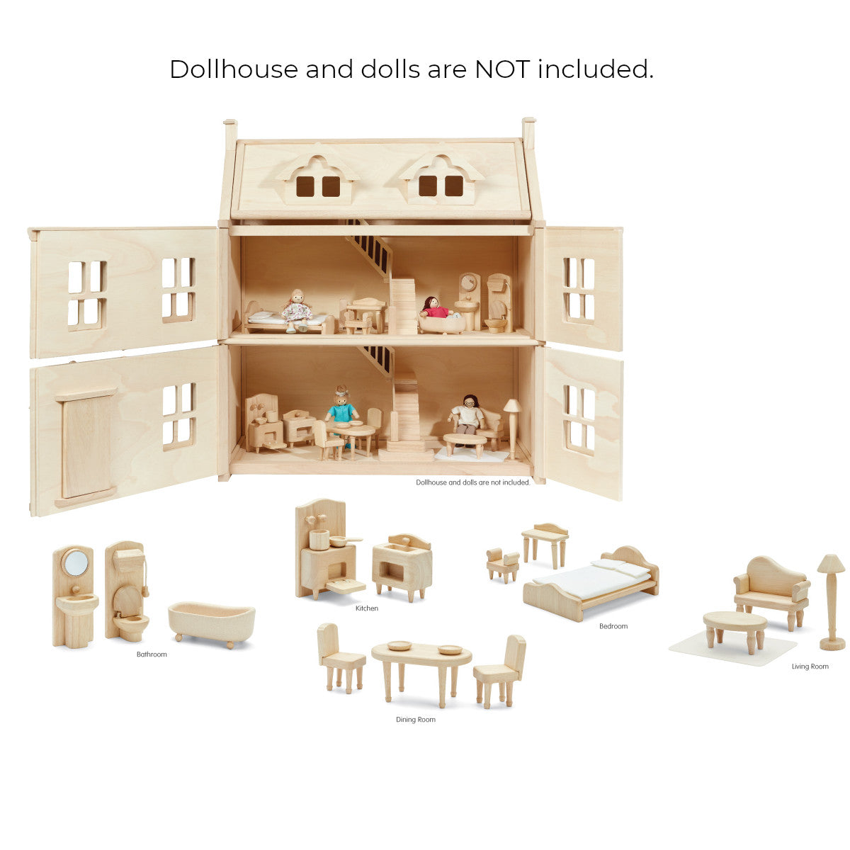 Victorian dollhouse kitchen shop set