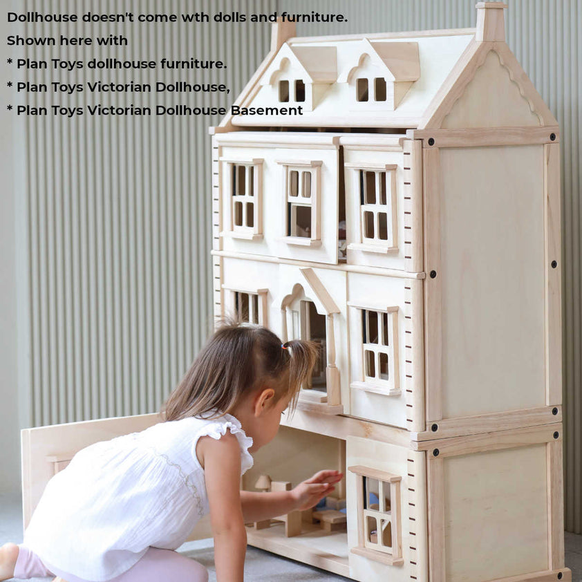 Plan Toys Victorian Dollhouse Basement Floor My Sweet Muffin