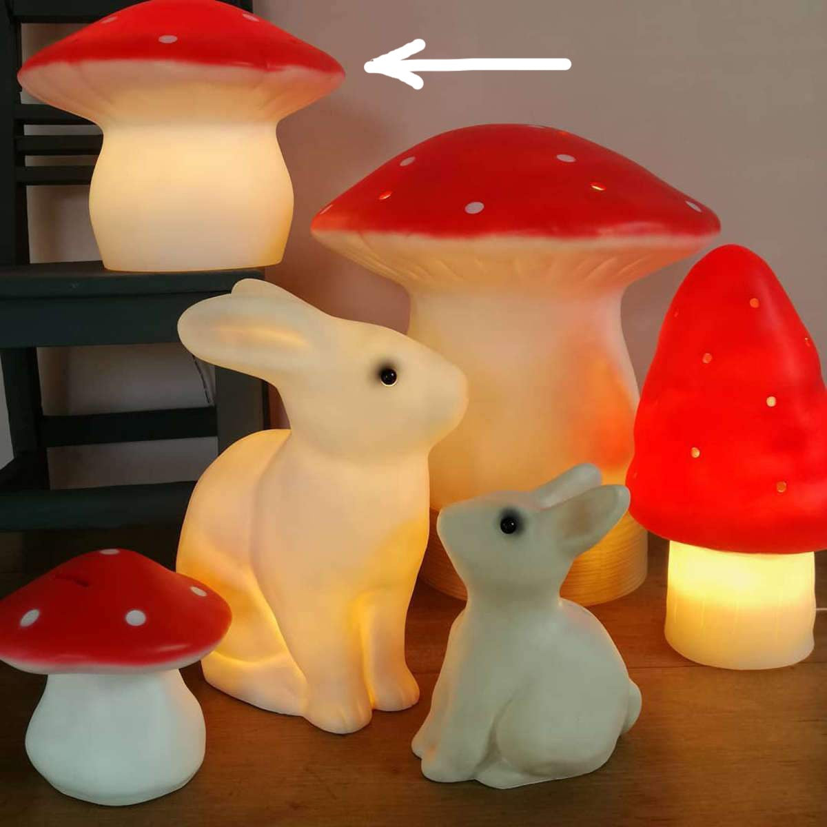 Egmont Heico Mushroom Lamp - Thumbnail 5