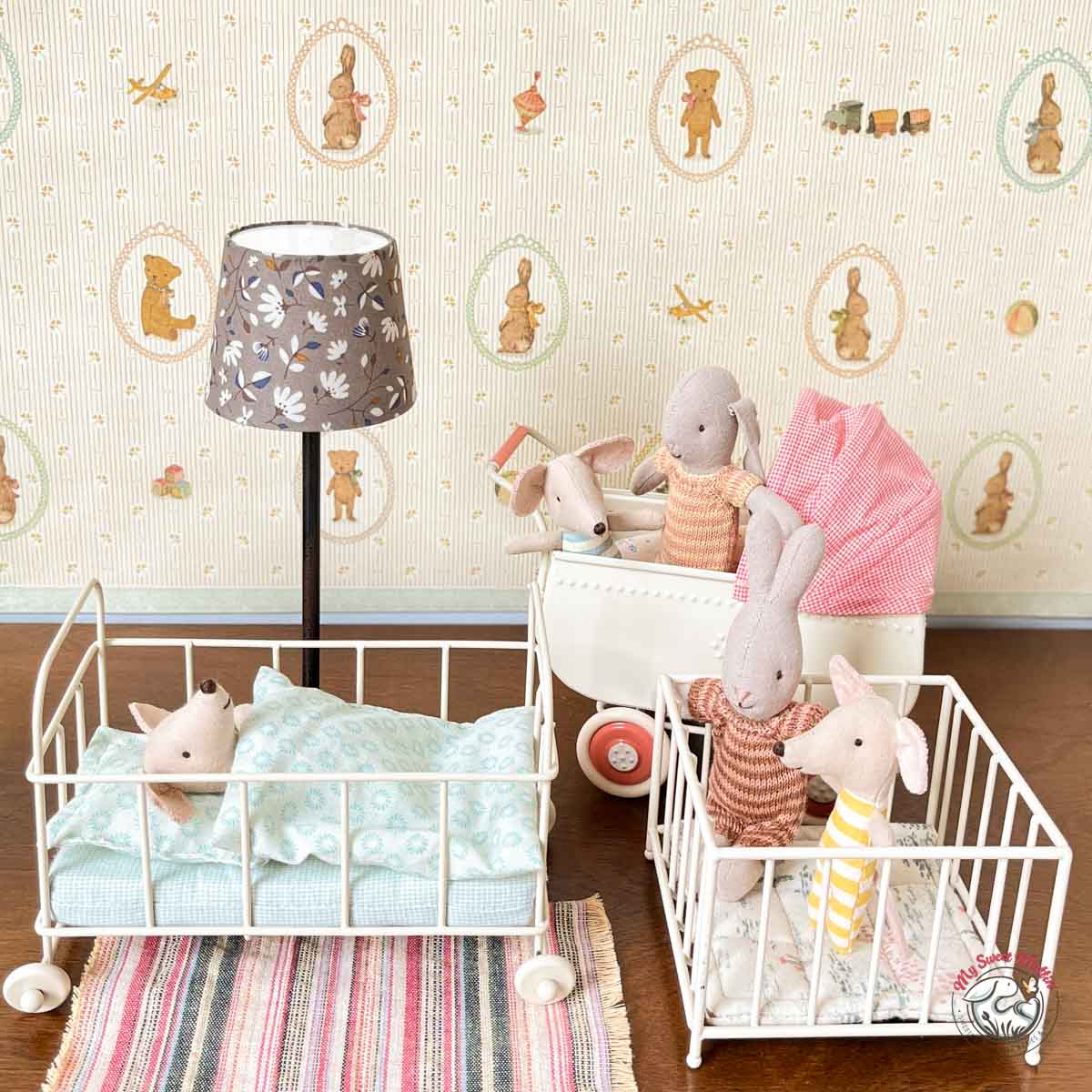 Maileg Mini Doll Pram
