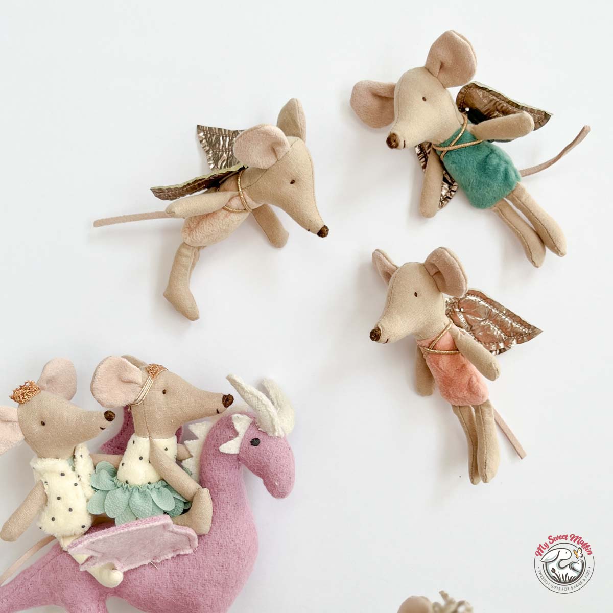 Maileg Fairy Little Sister Mouse