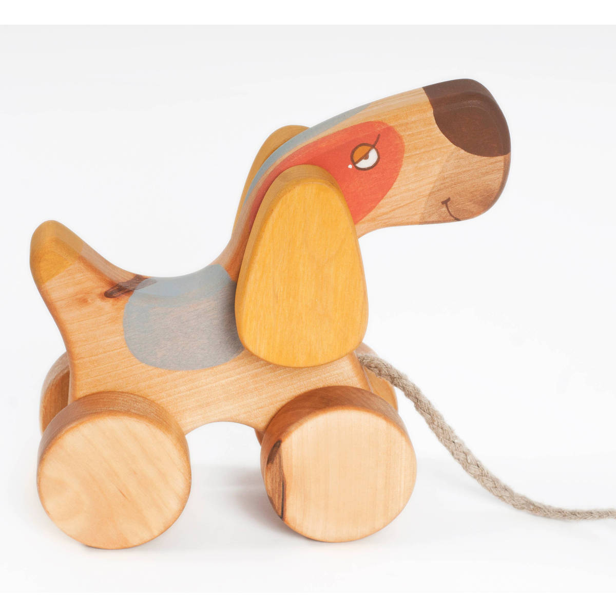 Wooden Pull Toy Dog Terrier My Sweet Muffin