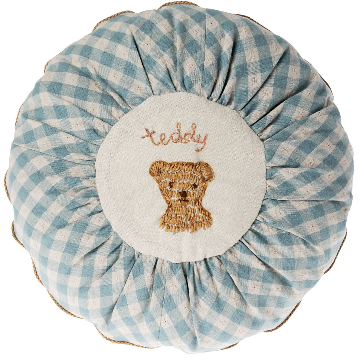 Maileg Small Teddy Round Cushion