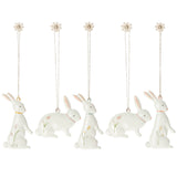Maileg Easter Bunny Ornaments 5pcs Set