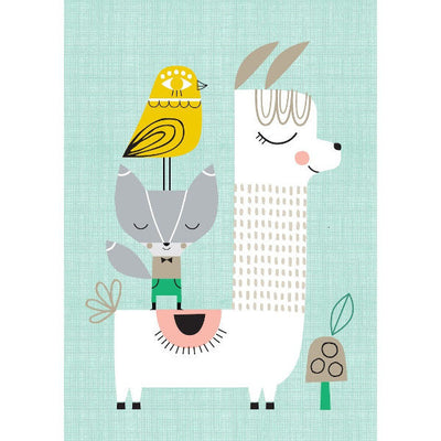 Lama and Friends Poster by Suzy Ultman