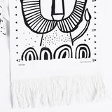 Wee Gallery Canvas Growth Chart, Safari