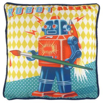 Robot Cushion made in England