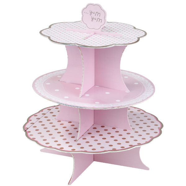 Pink Cupcake Stand