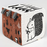 Wee Gallery Baby Sensory Soft Block , Woodland