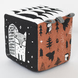 Wee Gallery Baby Sensory Soft Block , Woodland