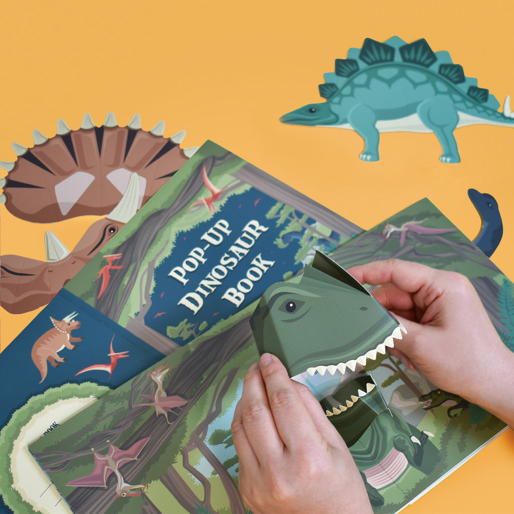 Make Your Own Dinosaur Pop-up Book