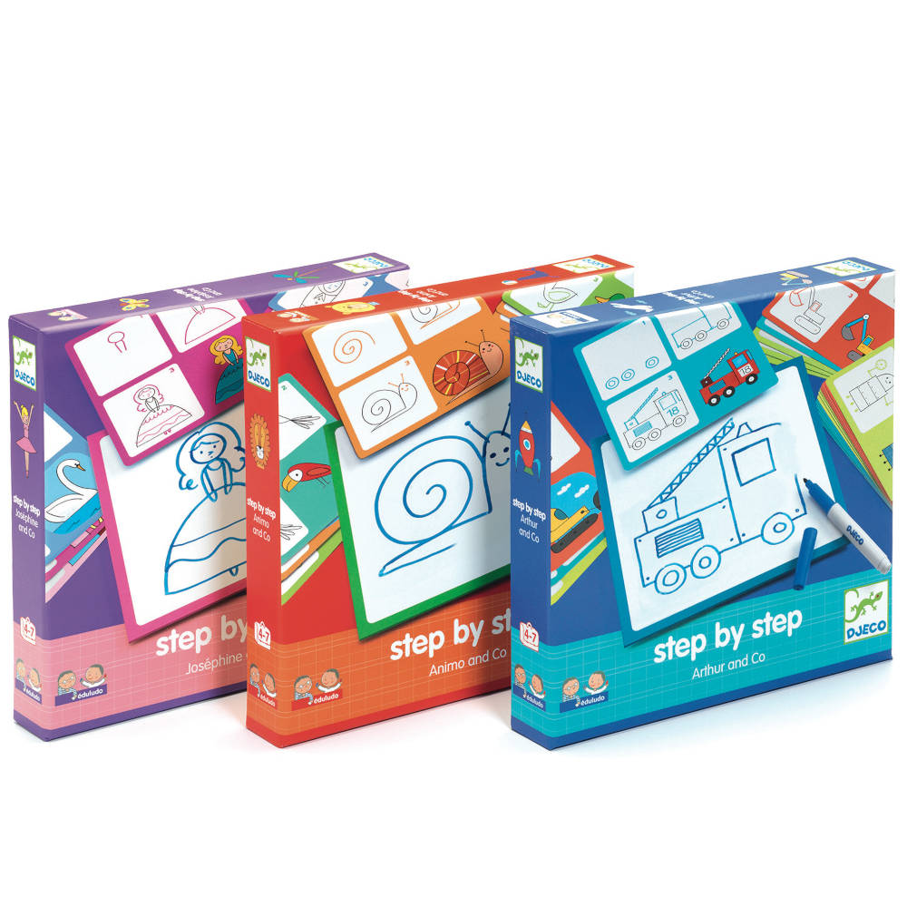 Step By Step Art Card, Josephine and Co