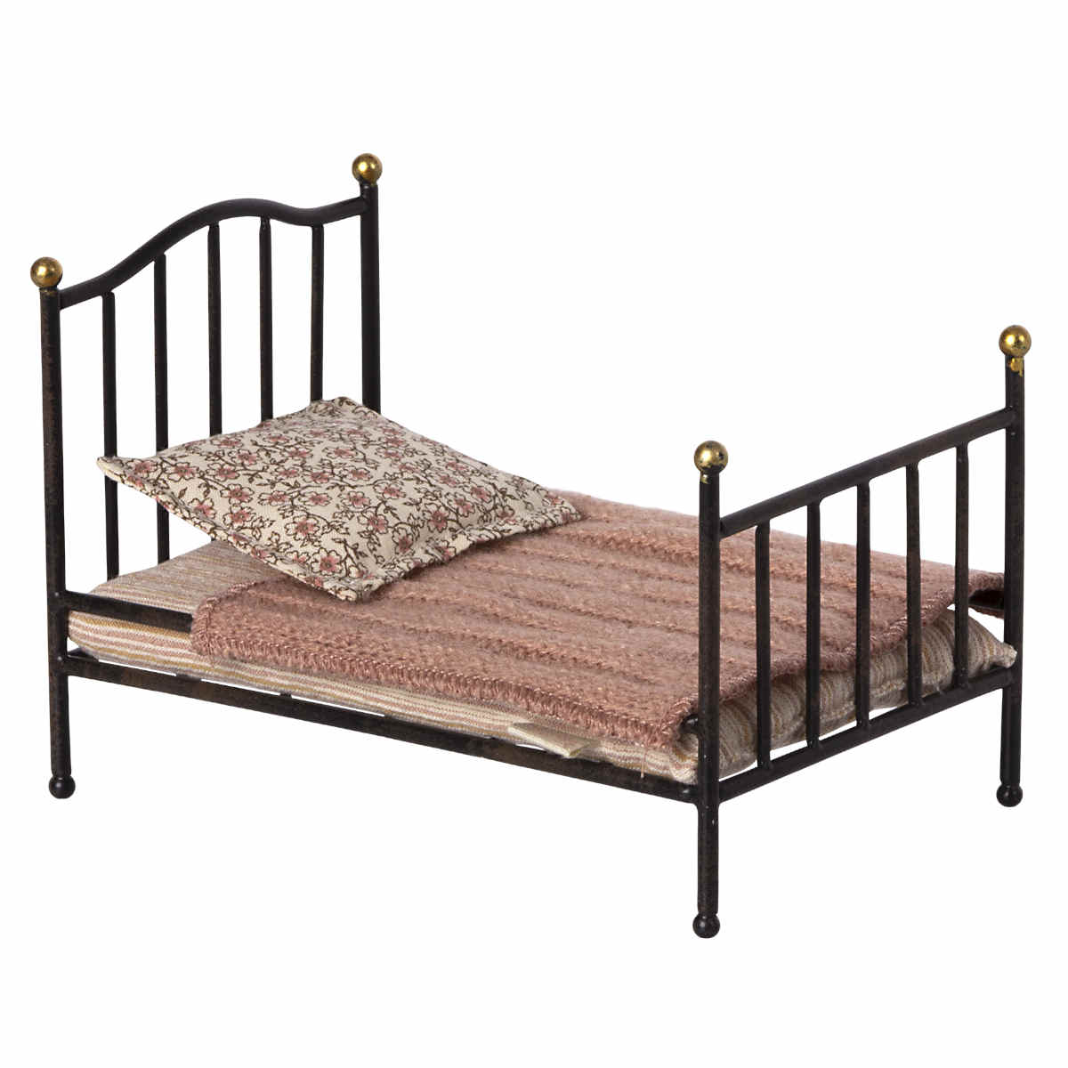 Maileg Mouse size Bed, Black - Final Sale