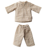 Maileg Size 2 Doll Clothes, Pajamas Stripes