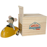 Maileg Mouse in a Car with Garage - Final Sale
