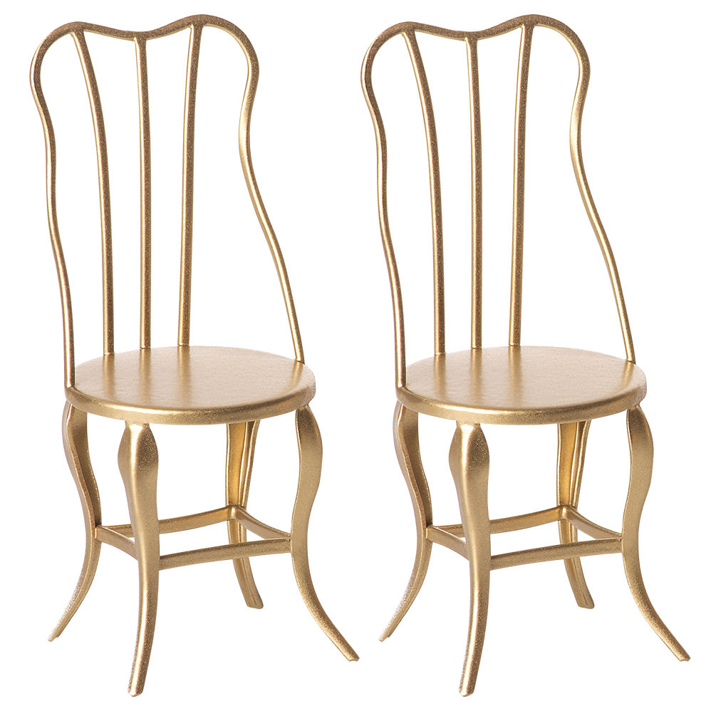 Maileg Micro Vintage Chairs (set of 2) - Final Sale