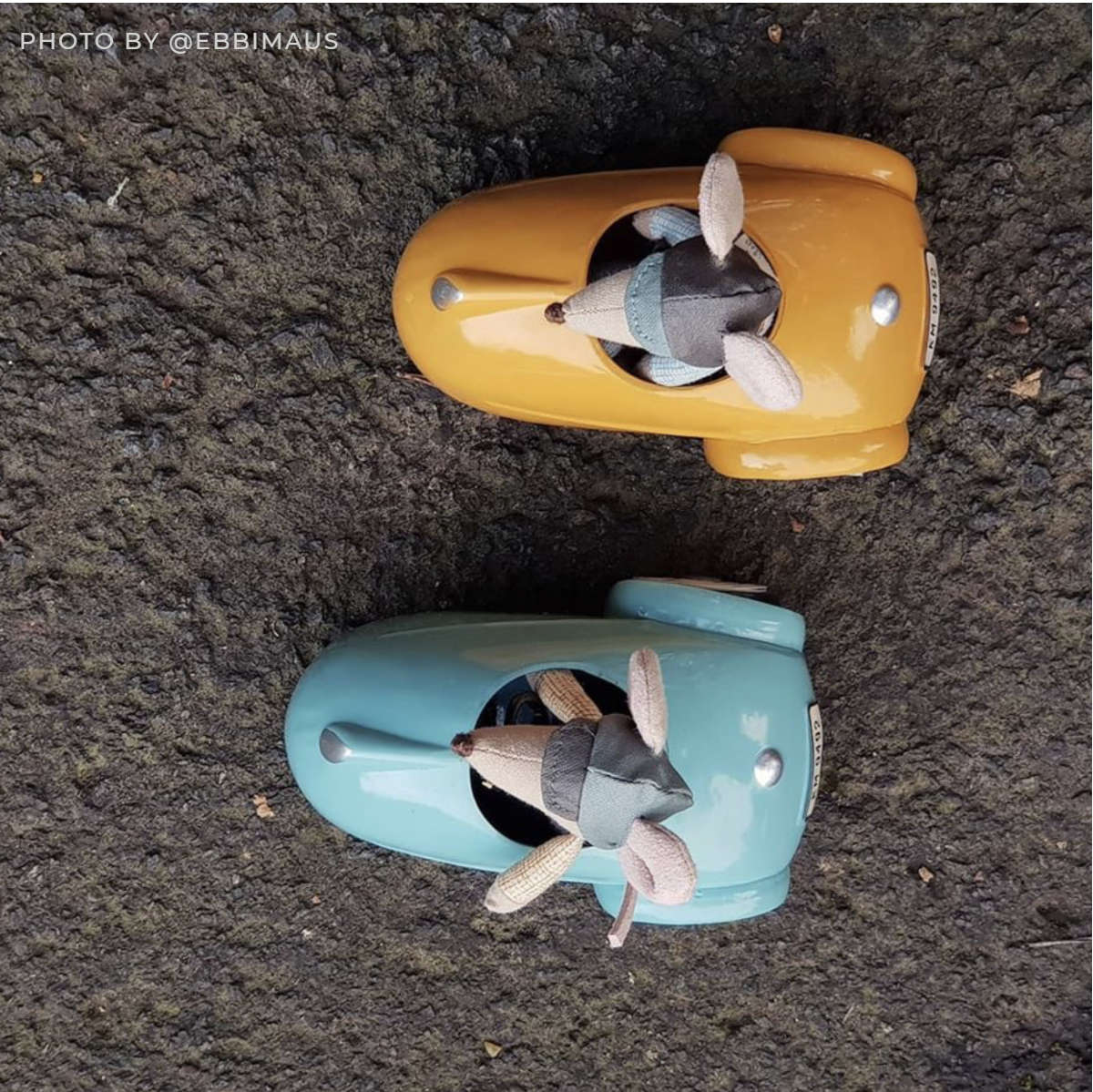 Maileg Mouse in a Car with Garage - Final Sale
