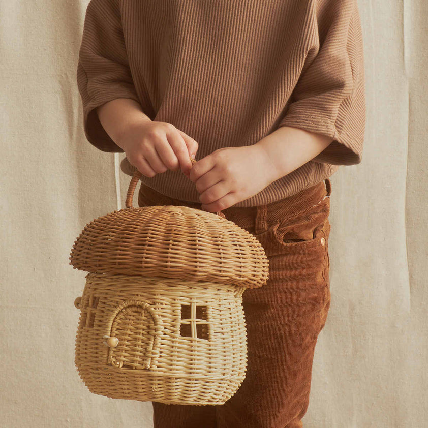 Olli Ella Mushroom Basket Bag My Sweet Muffin