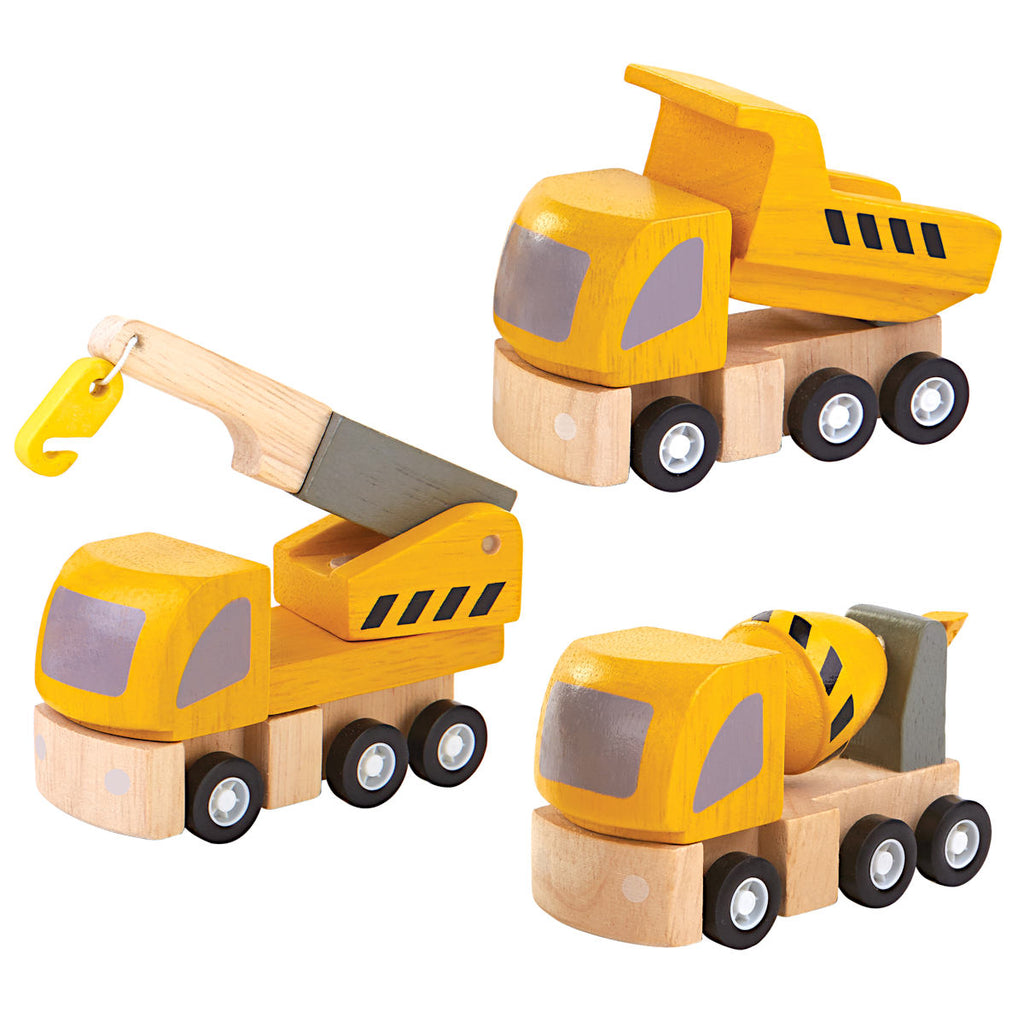 Plan Toys Highway Maintenance Vehicle Set