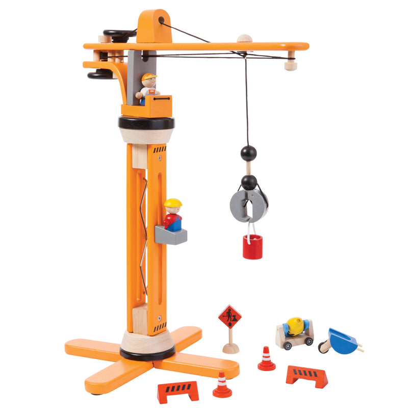 Plan Toys Crane Set