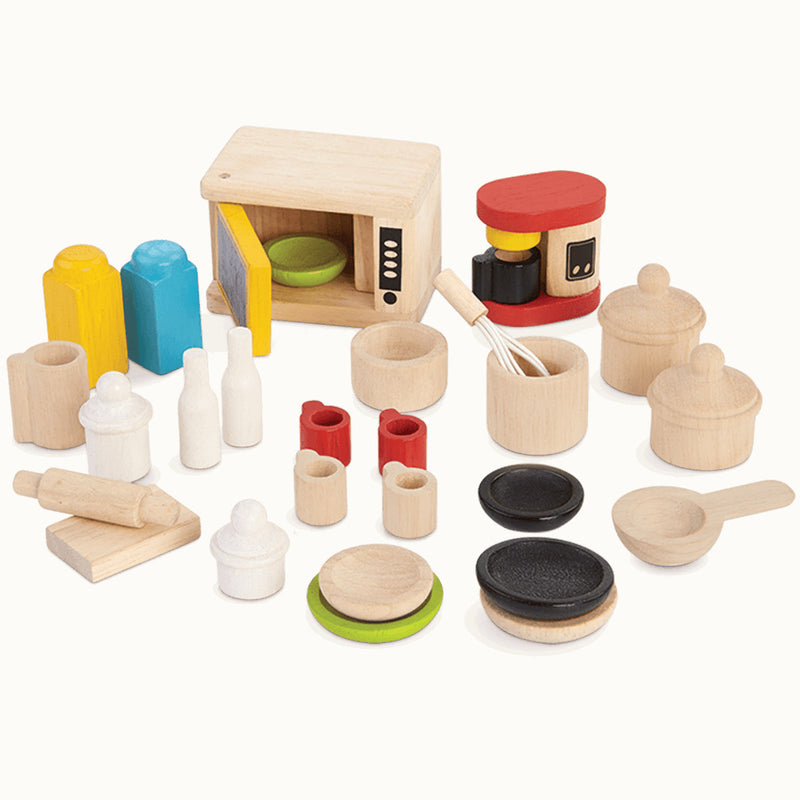Plan Toys Doll House Kitchen & Tableware Accessories 